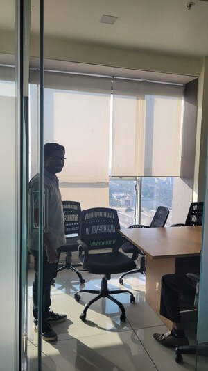 Team Area in  Office Space at Real Tech Park, Vashi Sector 30a – for Rent