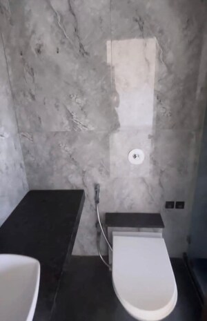 Attached Bathroom in 1 BHK Apartment at Chandak 34 Park Estate, Goregaon West – for Rent