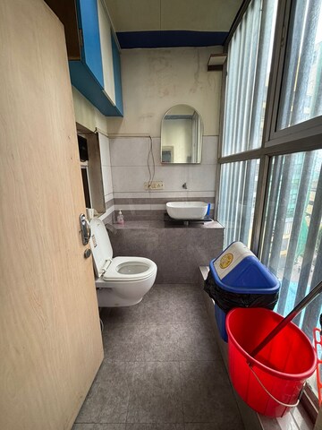Bathroom in  Office Space at Haware Infotech Park, Vashi Sector 30a – for Rent