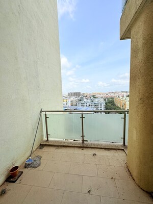 Balcony in 3 BHK Apartment at Mantri Mantri Mystica A Part, Pimple Saudagar – for Sale