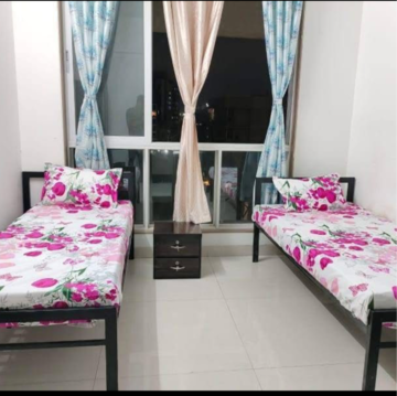 Bedroom in  Pg at Kasarvadavali – for Rent