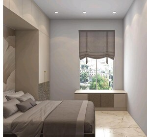 Bedroom in 2 BHK Apartment at Paradise At Brigade Cornerstone Utopia, Varthur – for Rent