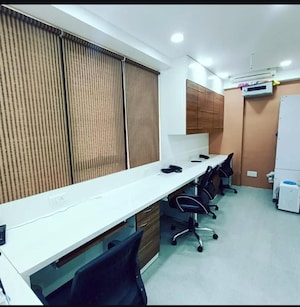 Team Area in  Office Space at Real Tech Park, Vashi Sector 30a – for Rent