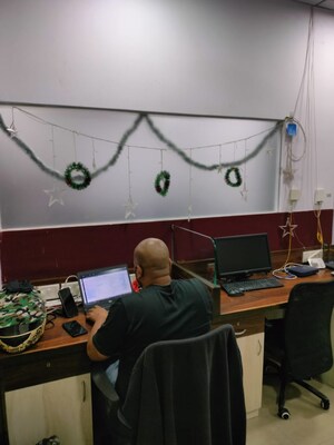 Team Area in  Office Space at Gajra G Square Business Park, Vashi Sector 30a – for Rent