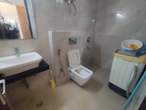 Bathroom in 2 BHK Apartment at Freedom Fighters Enclave – for Rent