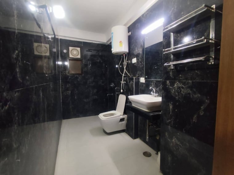 Attached Bathroom, freedom fighters enclave 2 Bedroom 1100 Sq.Ft. Apartment In Freedom Fighters Enclave Delhi 9455266