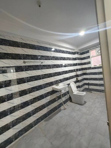 Bathroom in 2 BHK Builder Floor at Chattarpur – for Rent