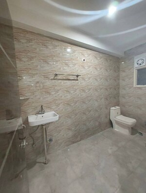 Bathroom in 2 BHK Builder Floor at Chattarpur – for Rent