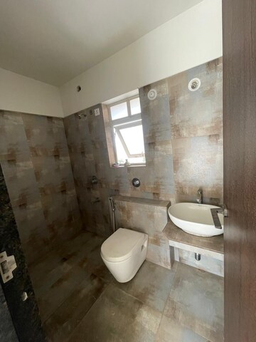 Bathroom in 3 BHK Apartment at Puranik Abitante, Bavdhan – for Rent