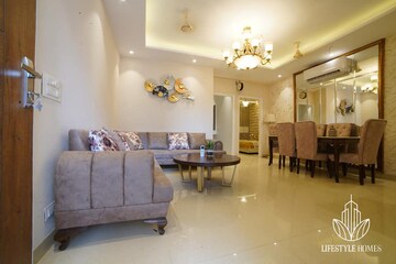 Living Room in 3 BHK Builder Floor at Vip Road – for Sale