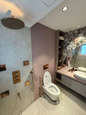 Attached Bathroom in 3 BHK Apartment at Hubtown Rising City, Ghatkopar East – for Sale