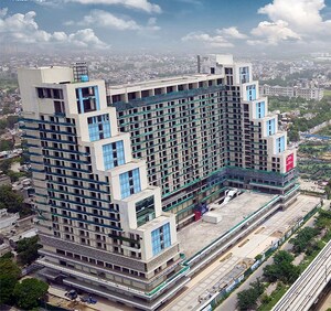 Studio Apartment – Exterior View View at Omaxe India Trade Center, Alpha Ii Greater Noida - for Rent
