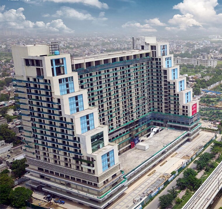 Exterior View, omaxe-india-trade-center Studio 601 Sq.Ft. Apartment In Alpha Ii Greater Noida Greater Noida 9455455