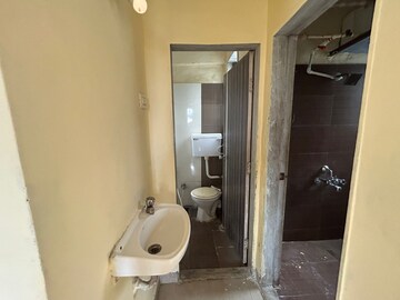Bathroom in 1 BHK Apartment at Puranik City Reserva, Ghodbunder Road – for Rent