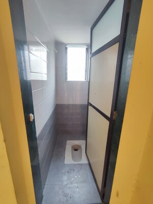 Attached Bathroom in 1 BHK Apartment at Dombivali Rahivashi Apartment, Dombivli West – for Rent