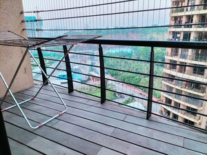 Balcony in 2 BHK Apartment at K Raheja Raheja Residency, Malad East – for Rent
