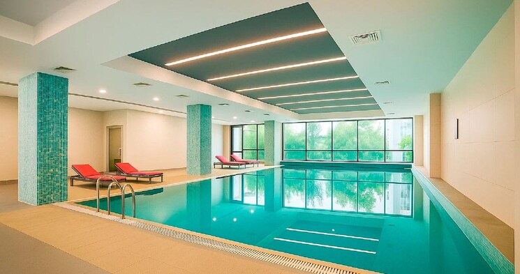 Swimming Pool, the-center-court-sports-residences 3 Bedroom 1910 Sq.Ft. Apartment In Sector 88a Gurgaon 9316387
