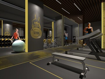 Gym in 3 BHK Apartment at Aventus Westbrook, Andheri East – for Rent