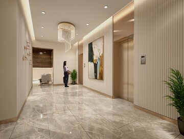 Building Lobby in 3 BHK Apartment at Aventus Westbrook, Andheri East – for Rent
