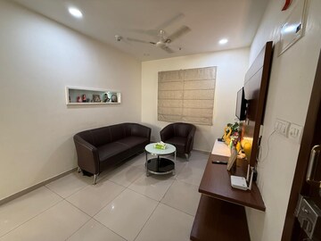 Living Room in 3 BHK Apartment at Mantri Celestia, Gachibowli – for Rent