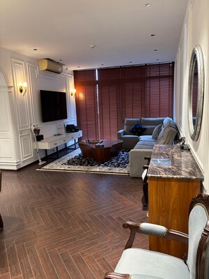 Living Room in 4 BHK Apartment at Ireo Skyon, Sector 60 – for Sale