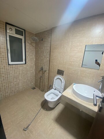 Bathroom in 3 BHK Apartment at Lodha Belmondo, Gahunje – for Rent