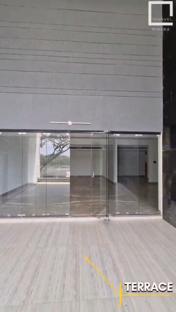 Staircase in 4 BHK Penthouse at Marvel Ribera, Boat Club Road – for Sale