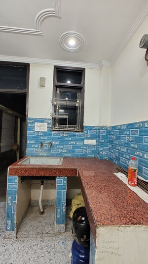 Kitchen in 1 RK Builder Floor at Govindpuri – for Rent