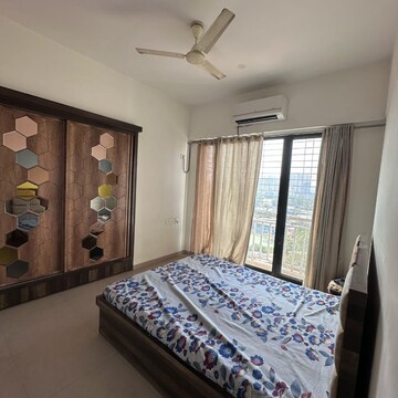 Bedroom in 3.5 BHK Apartment at Harmony Signature Towers, Owale – for Sale