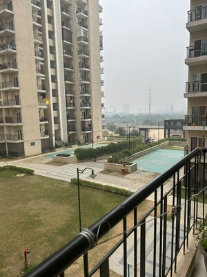 Balcony in 2.5 BHK Apartment at Amaatra Homes, Sector 10 Greater Noida – for Rent