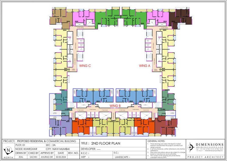 Master Plan, gami-satyam-palacio 2 Bedroom 973 Sq.Ft. Apartment In Sector 2 Kharghar Navi Mumbai 9456031