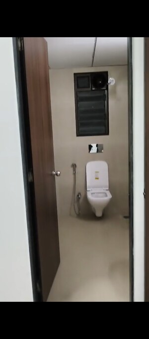 Bathroom in 1 BHK Apartment at Runwal Gardens, Dombivli East – for Rent