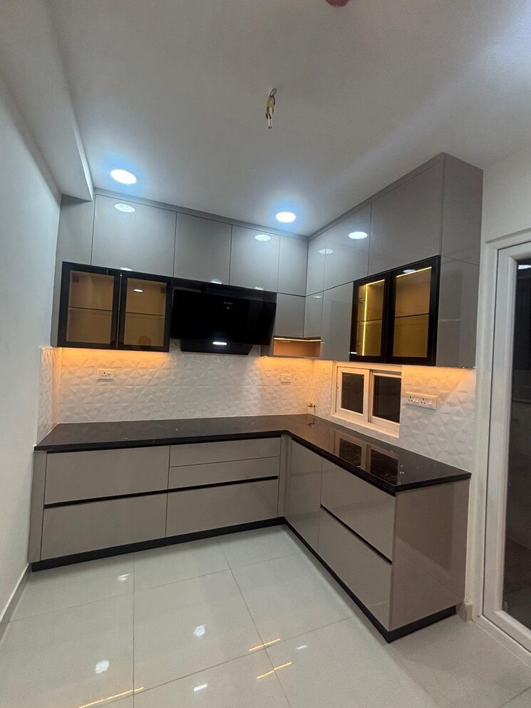 Kitchen, indis-viva-city 3 Bedroom 2105 Sq.Ft. Apartment In Kondapur Hyderabad 9456124