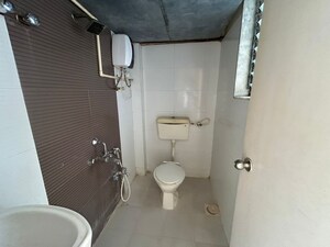 Bathroom in 1 BHK Apartment at Cosmos Park, Ghodbunder Road – for Rent