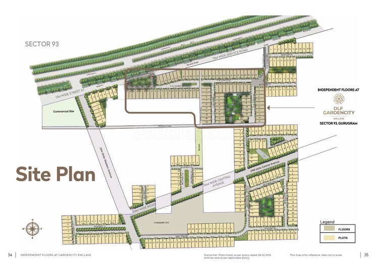 Master Plan, whiteland-blissville 3 Bedroom 1672 Sq.Ft. Apartment In Sector 76 Gurgaon 9456123