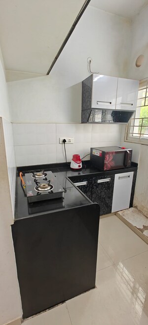 Kitchen in 2 BHK Apartment at Jain Srikar Auroville, Kothaguda – for Rent