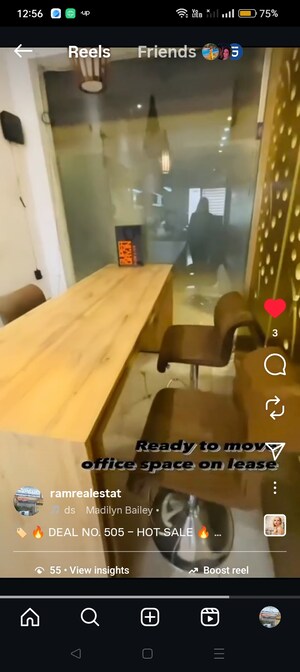 Team Area in  Office Space at Motia Citi Royal Business Park, Ambala Highway – for Sale