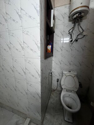 Bathroom in 2 BHK Builder Floor at Saket – for Rent