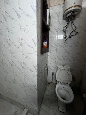 Bathroom in 2 BHK Builder Floor at Saket – for Rent