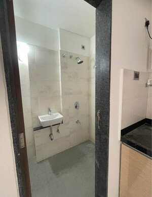 Bathroom in 1 RK Apartment at Bramhacorp Smart, Wadgaon Sheri – for Rent