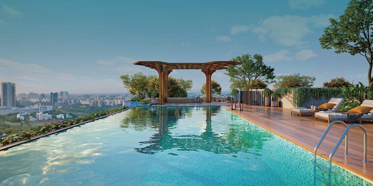 Swimming Pool, platinum-the-reserve 3 Bedroom 1162 Sq.Ft. Apartment In Kharghar Sector 11 Navi Mumbai 9456200