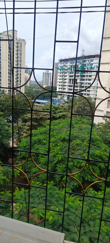 Balcony in 1 BHK Apartment at Lalani Residency, Kavesar – for Rent