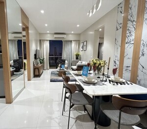 Living Room in 1 BHK Apartment at Siddha Sky, Sion – for Sale