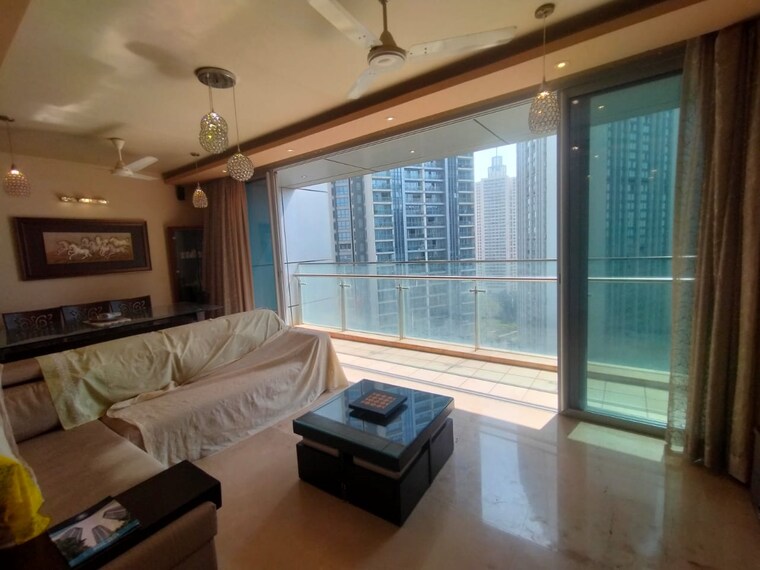 Living Room, oberoi-exquisite-goregaon 3 Bedroom 1690 Sq.Ft. Apartment In Goregaon East Mumbai 9456255