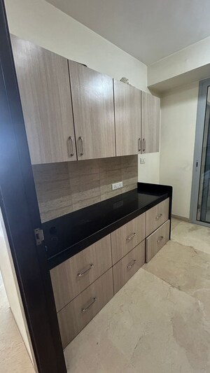 Kitchen in 3 BHK Apartment at Oberoi Realty Exquisite, Goregaon East – for Rent