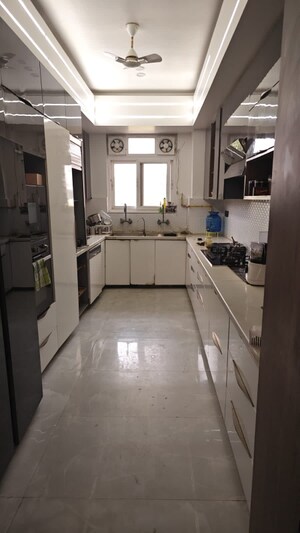 Kitchen in 2 BHK Builder Floor at Shalimar Garden Extension I – for Rent