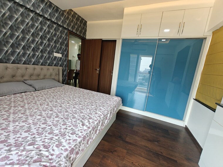 Bedroom, anand-eastwoods 2 Bedroom 900 Sq.Ft. Apartment In Viman Nagar Pune 9456356