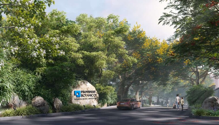 Garden, provident-botanico 2 Bedroom 1088 Sq.Ft. Apartment In Whitefield Bangalore 9456334