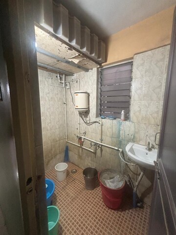 Bathroom in 2 BHK Apartment at Gurukrupa Memories, Kharadi – for Rent