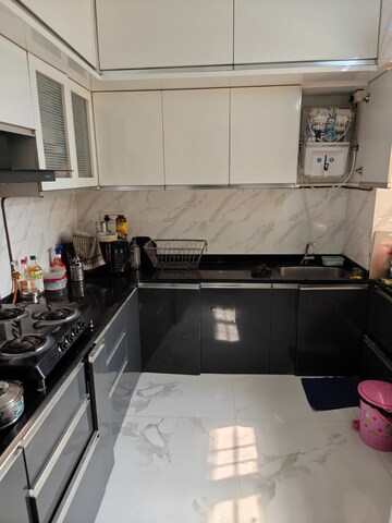 Kitchen in 2 BHK Apartment at Siddhi Highland Gardens, Dhokali – for Sale